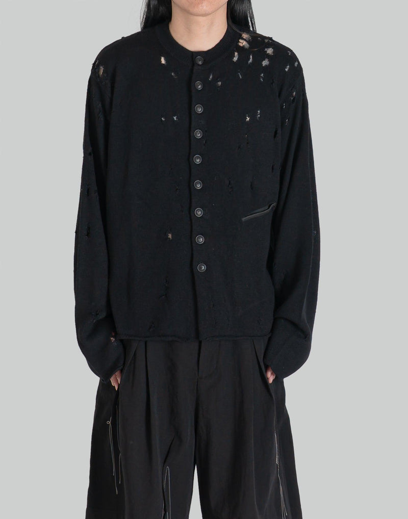 professor.E - AGED KNIT JACKET - 082plus