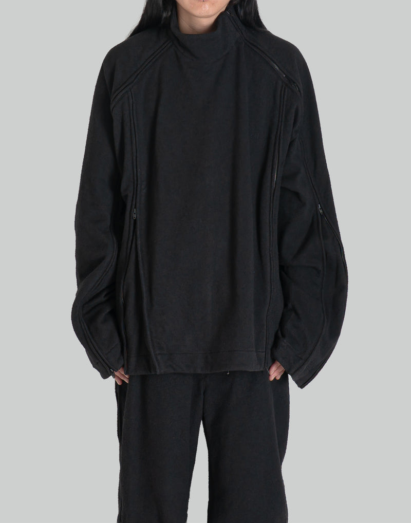 All-Over Zippers Long Sleeve