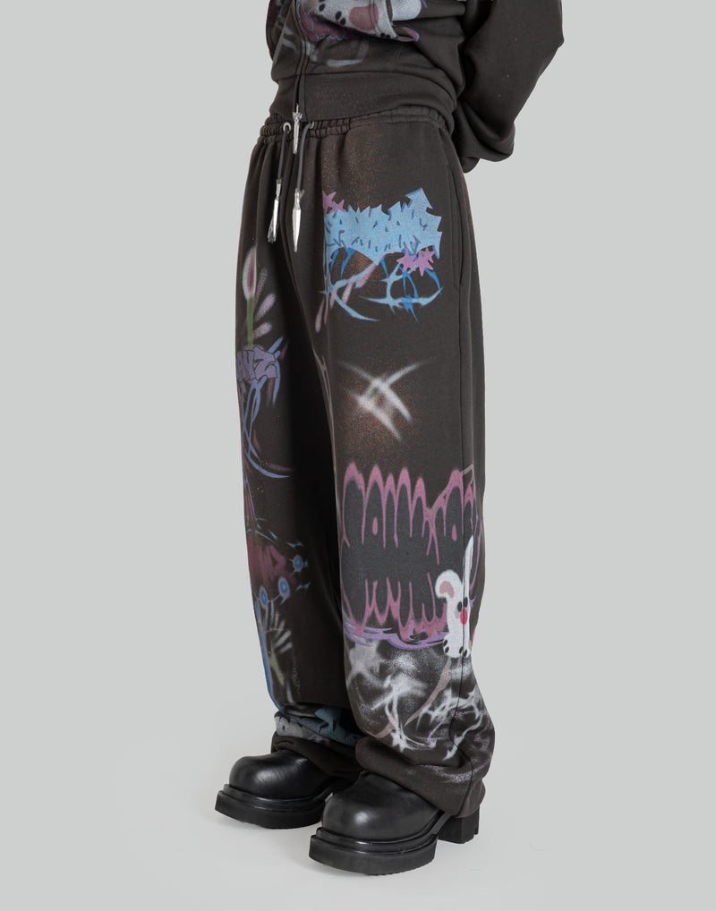 GRAPHIC PRINT UNISEX SWEATPANTS