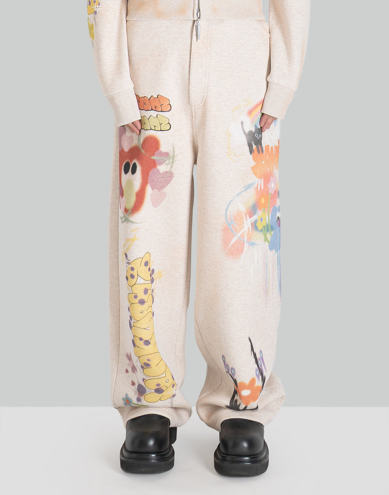 GRAPHIC PRINT UNISEX SWEATPANTS