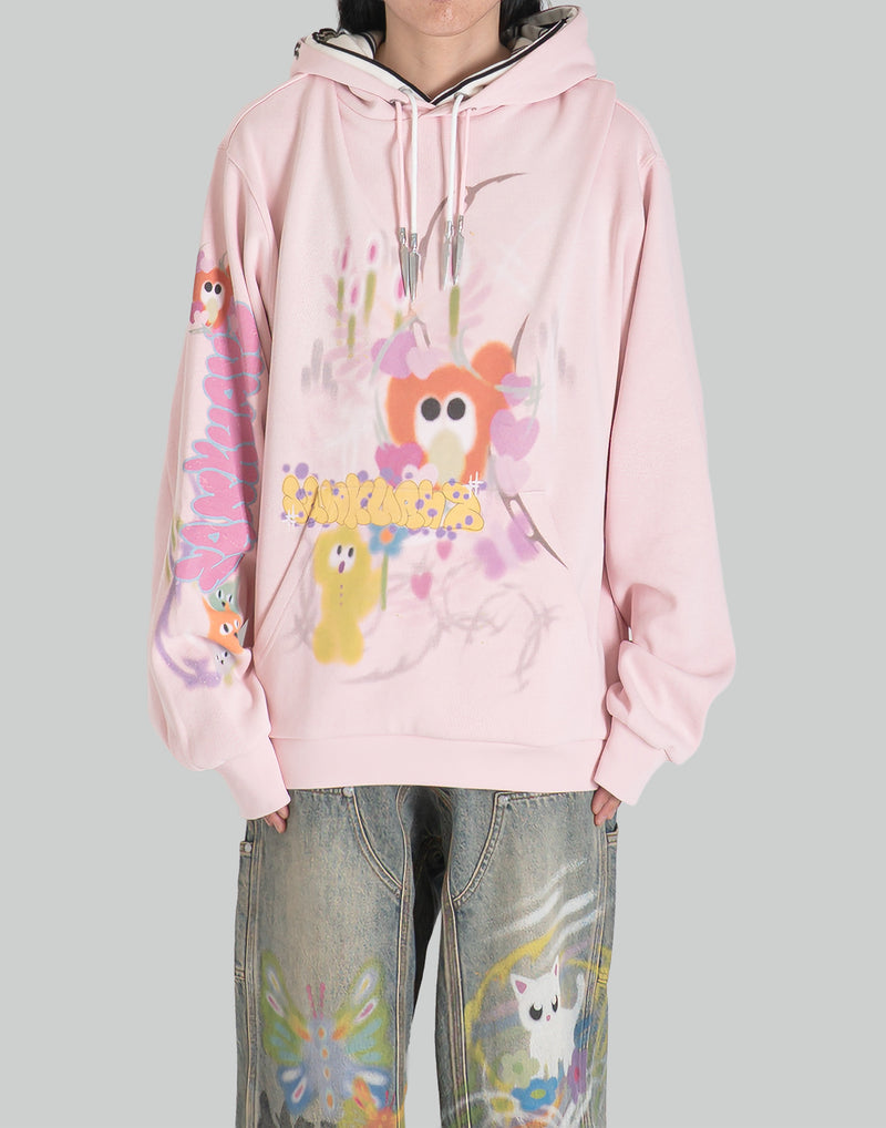 GRAPHIC PRINT UNISEX HOODIE