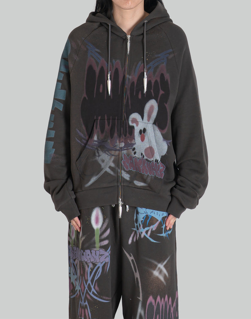 GRAPHIC PRINT UNISEX HOODIE