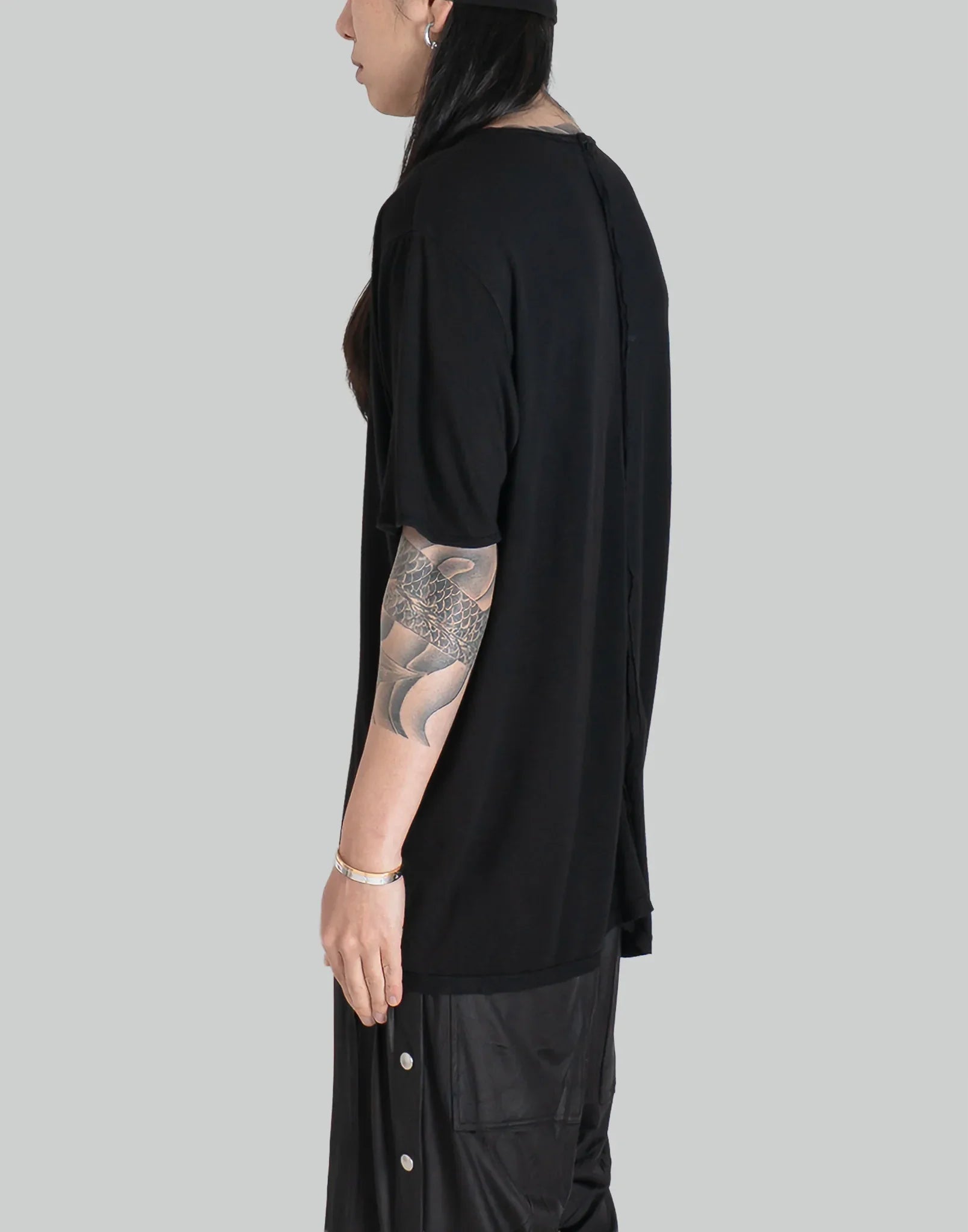 blackmerle BAMBOO TEE - Black – 082plus