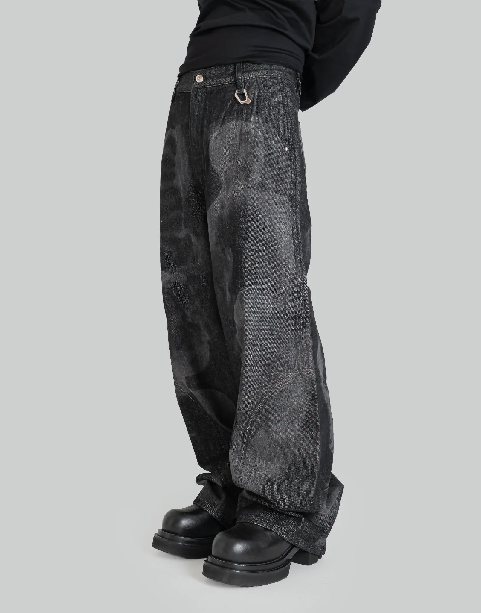HELIOT EMIL BASALT DENIM LASER – 082plus