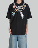 BEABRICK PRINT COTTON TEE SHIRT