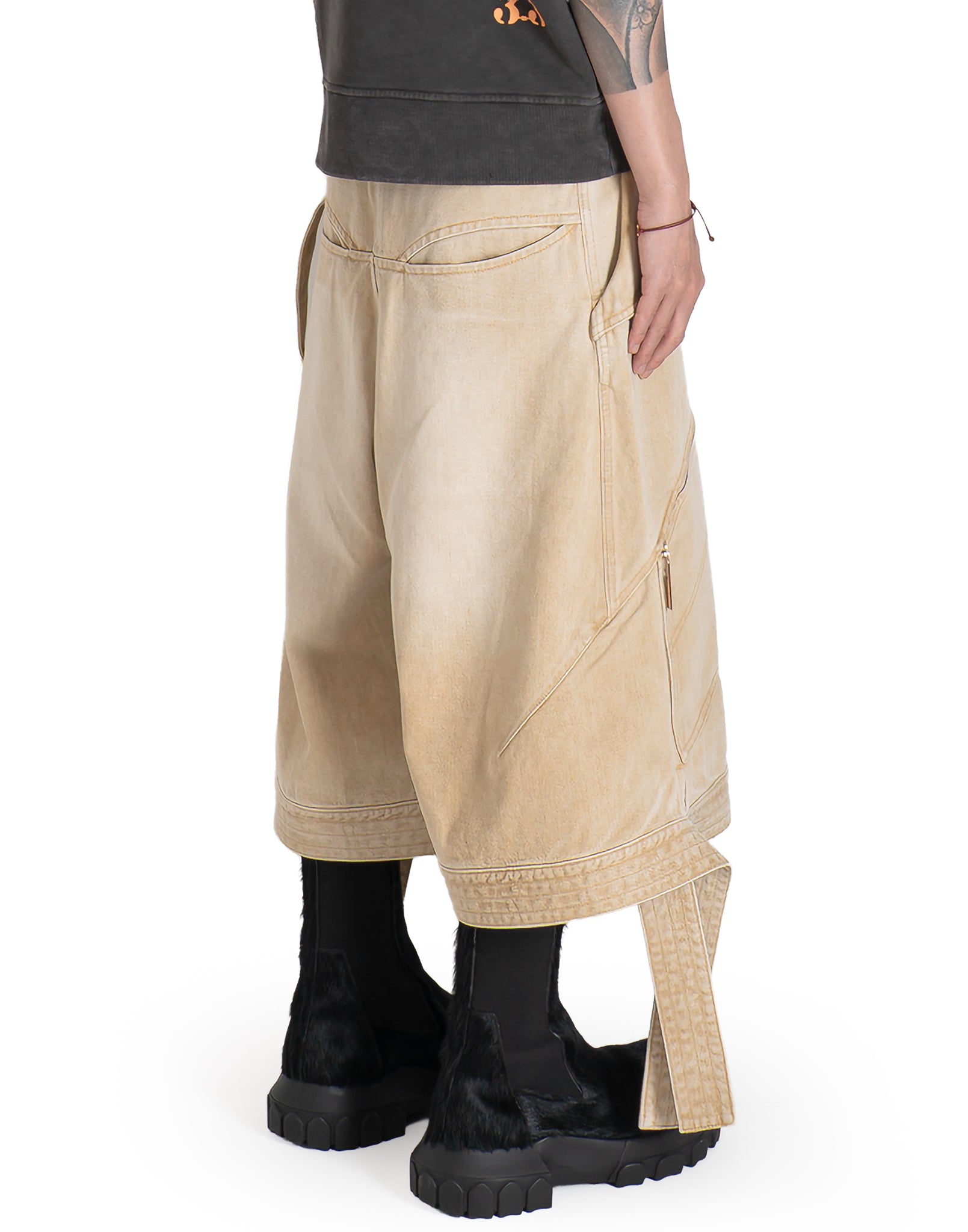 BECKHAM CARGO DENIM SHORTS