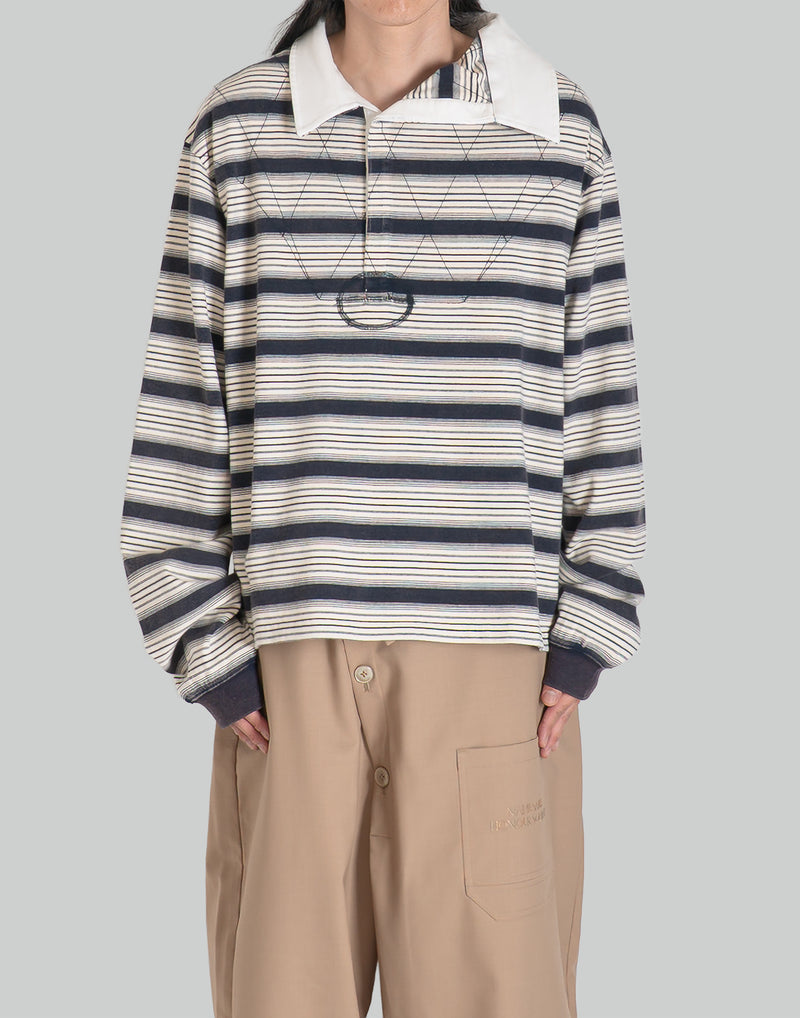 NAMESAKE - BECKHAM LS POLO SHIRT - 082plus