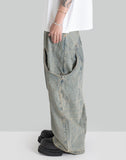 BILLIE BIBS DENIM PANTS - 082plus
