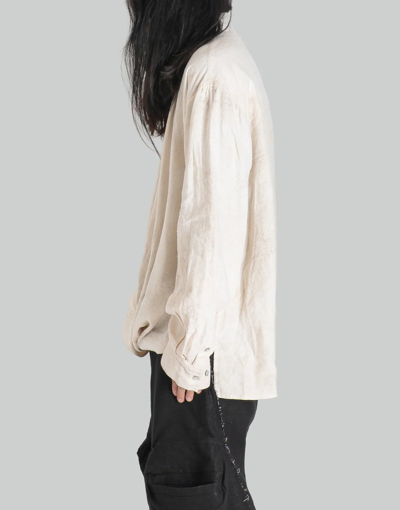 JiyongKim - BIO DRAPED SHIRT - 082plus