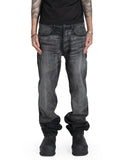 Matthew M. Williams - BLACK WASHED STRAIGHT JEAN - 082plus