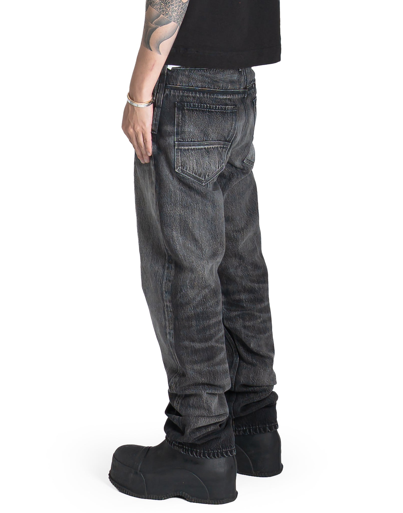 Matthew M. Williams - BLACK WASHED STRAIGHT JEAN - 082plus