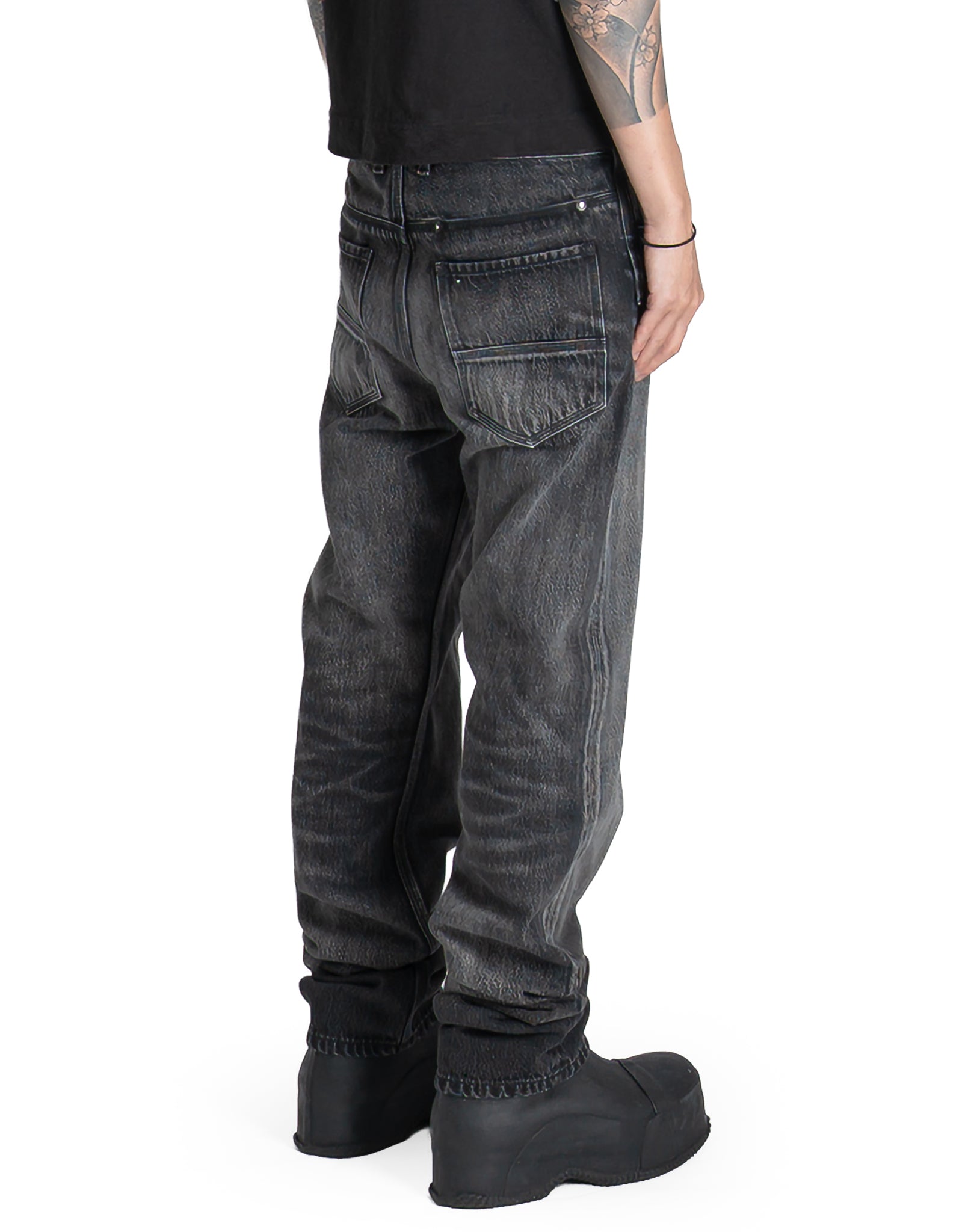 Matthew M. Williams - BLACK WASHED STRAIGHT JEAN - 082plus
