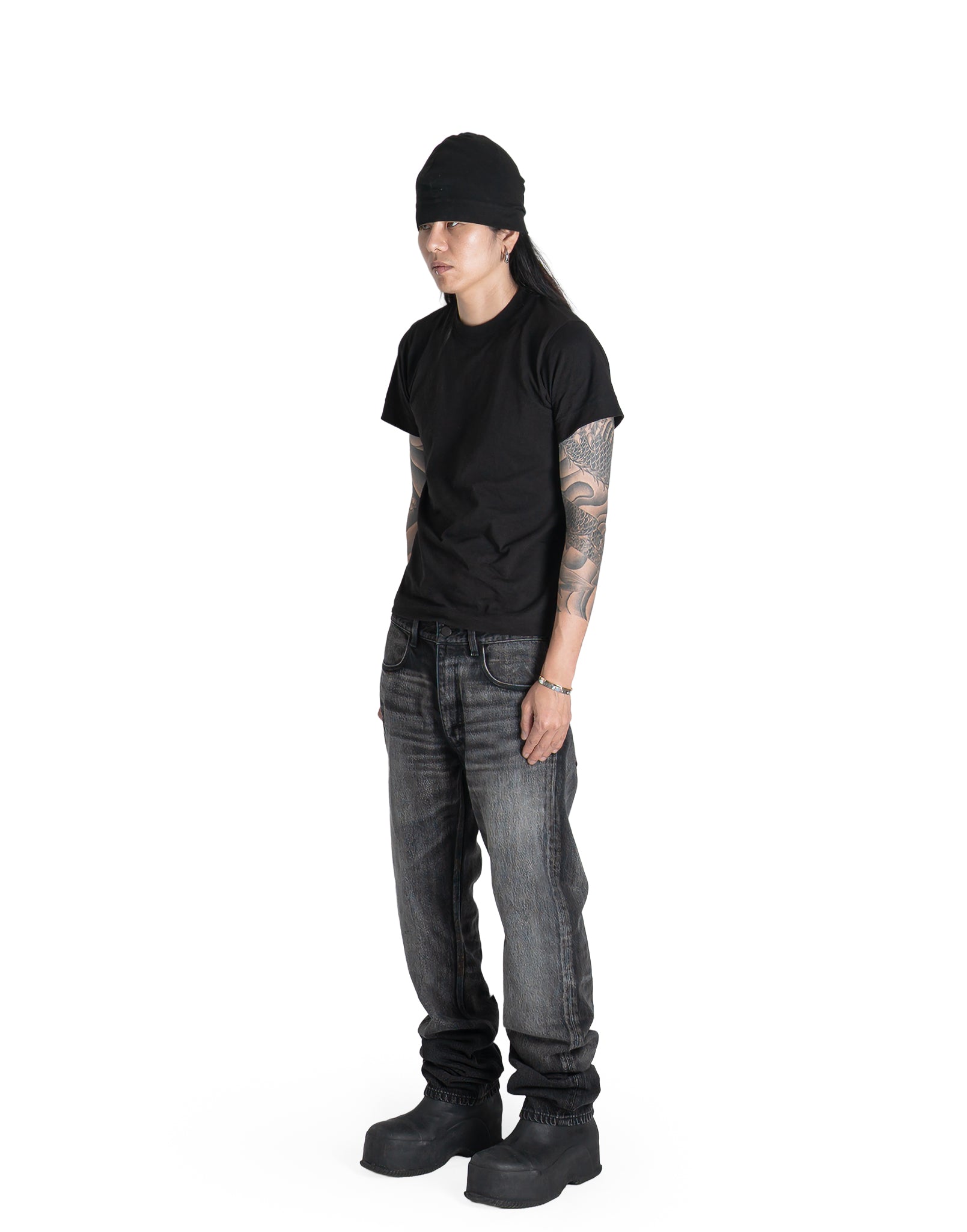 Matthew M. Williams - BLACK WASHED STRAIGHT JEAN - 082plus