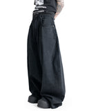 LU'UDAN - BLACKLISTED DOUBLE DOWN DENIM JEANS - 082plus