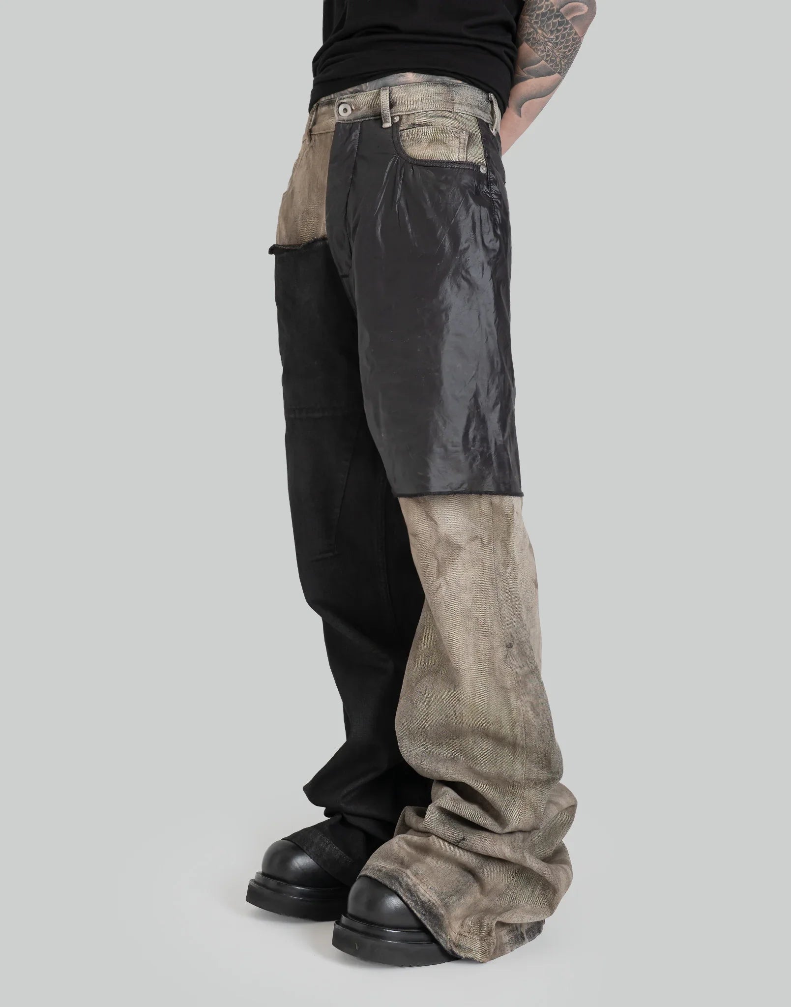 Rick Owens Drkshdw BOLAN BOOTCUT - DUST / BLACK / BLACK – 082plus