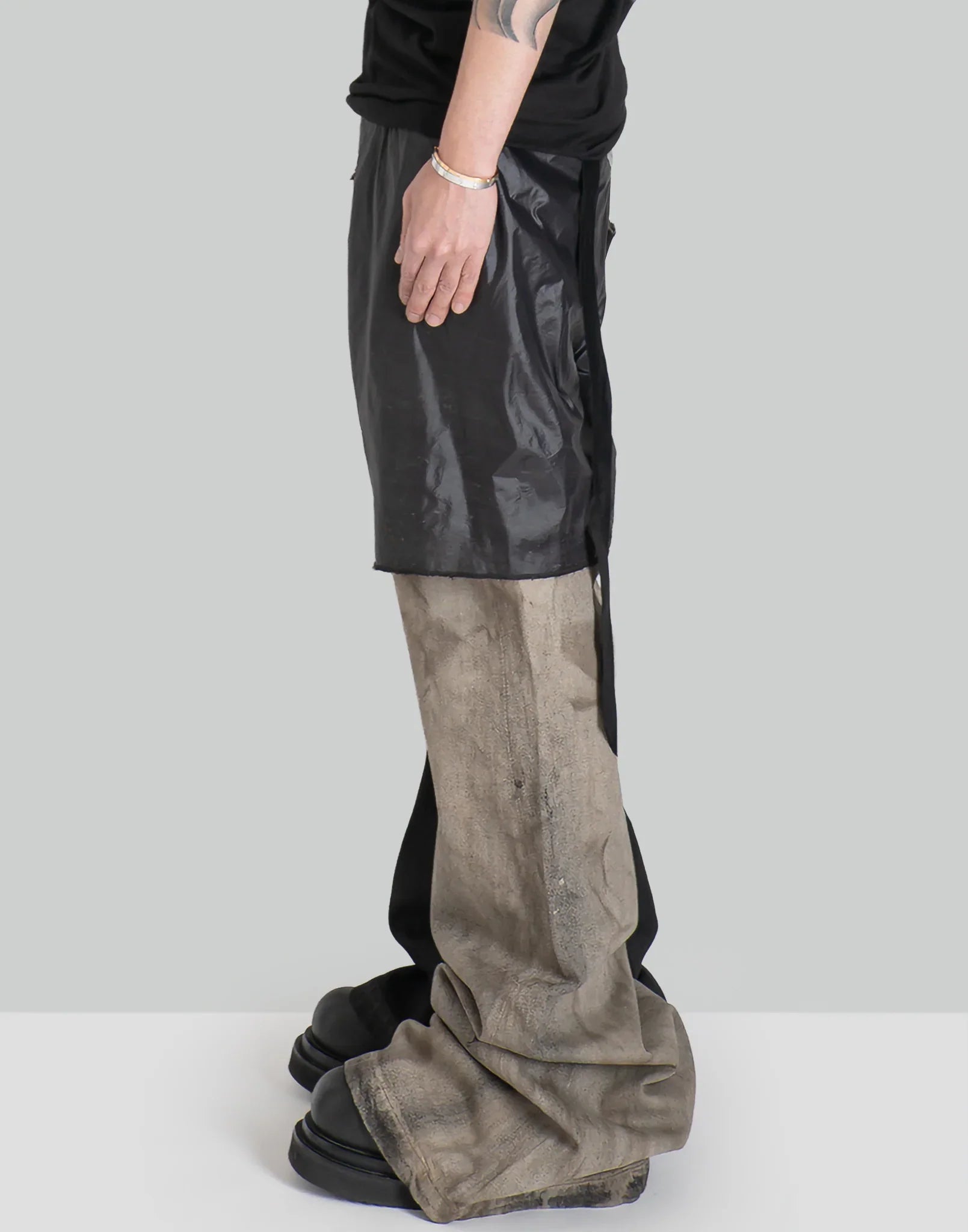 パンツ rick owens drkshdw bolan 28 Rick Owens Drkshdw BOLAN BOOTCUT - DUST / BLACK / BLACK – 082plus