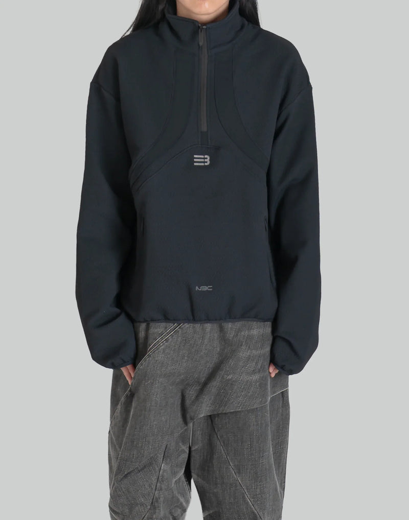 NAMESAKE - BOUNCE BACK HALF ZIP SWEATER - 082plus