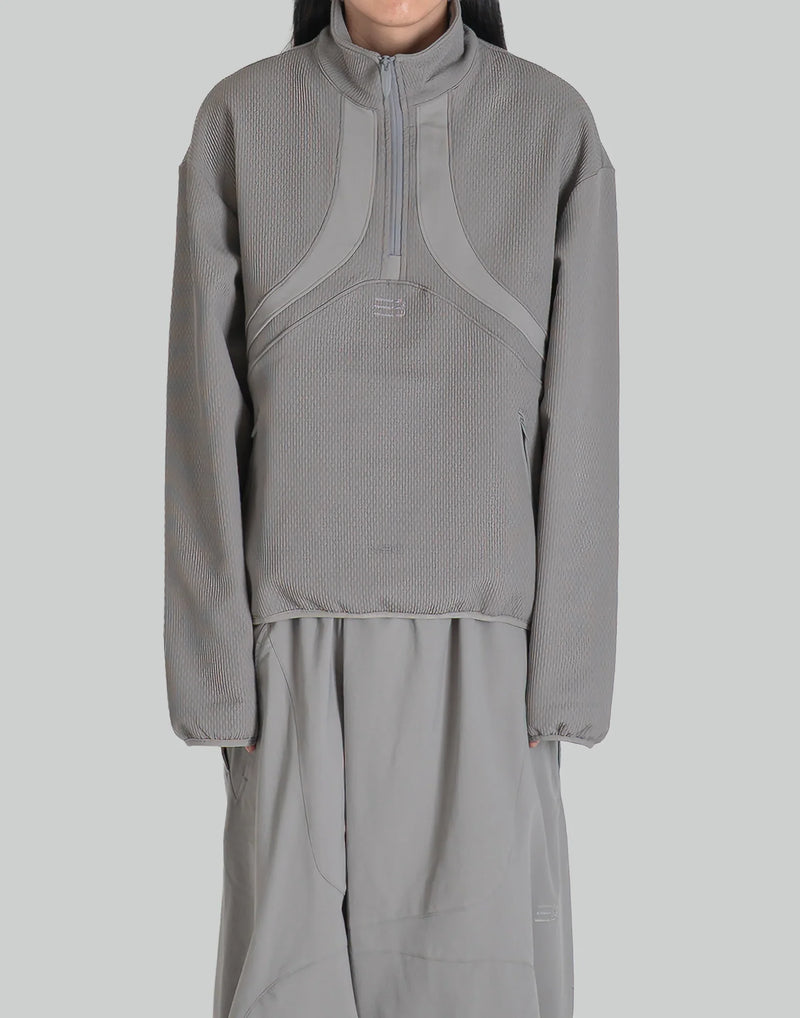 NAMESAKE - BOUNCE BACK HALF ZIP SWEATER - 082plus