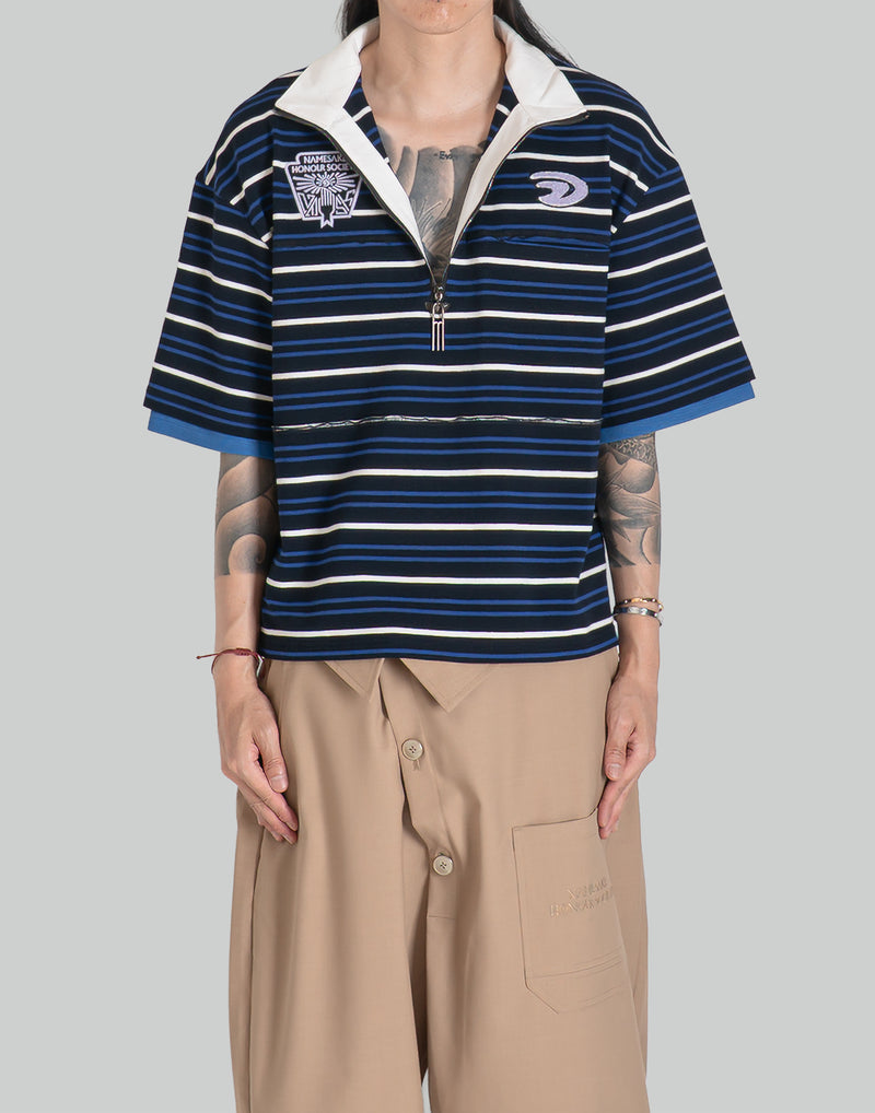 NAMESAKE - BRAT SS POLO SHIRT - 082plus