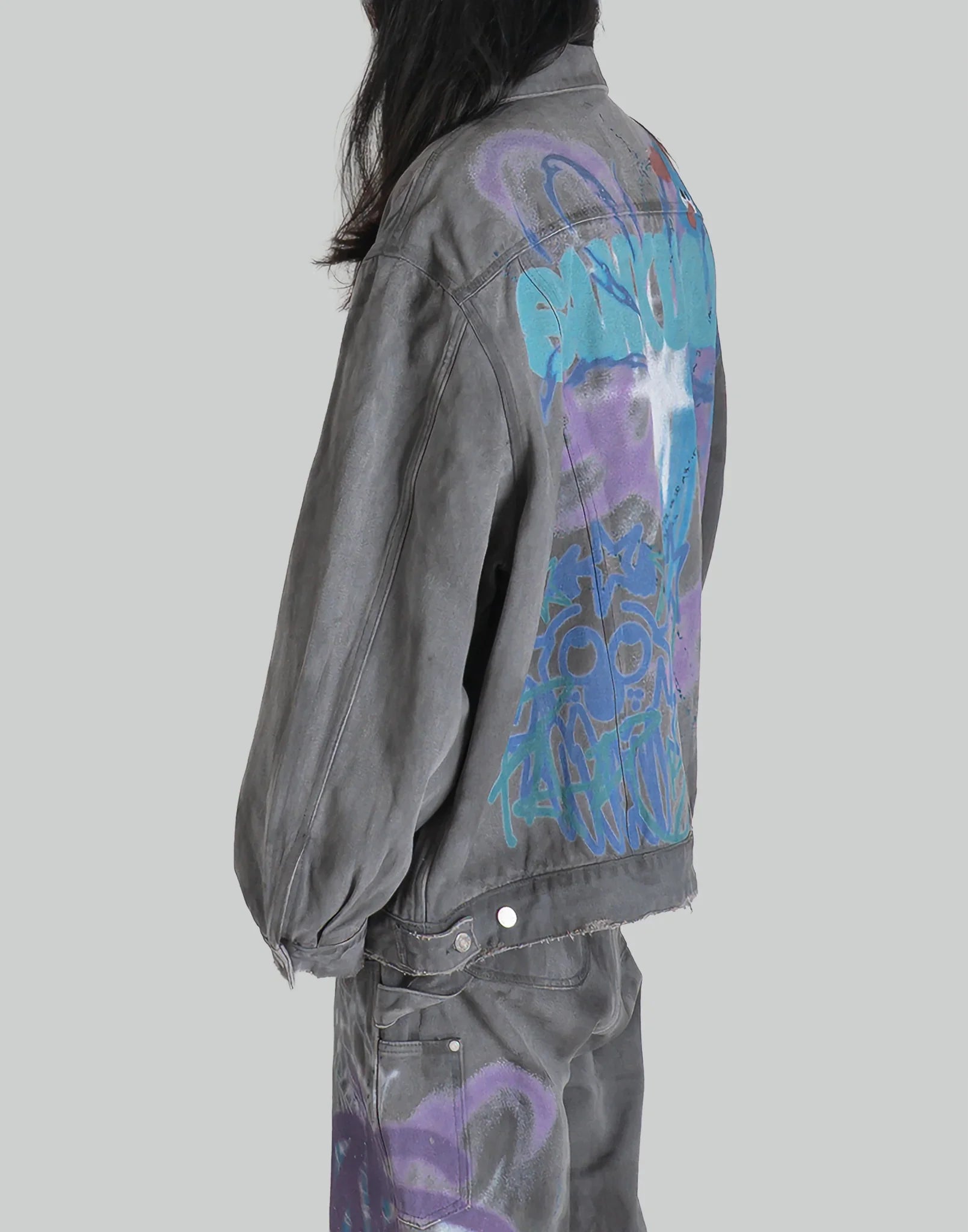 SANKUANZ BUMPY GRAFFITI JACKET – 082plus
