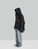 LOGO DRAWSTRING HEM HOODIE - 082plus