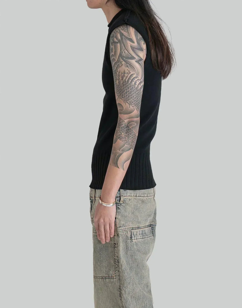 entire studios - BURNS KNIT VEST - 082plus