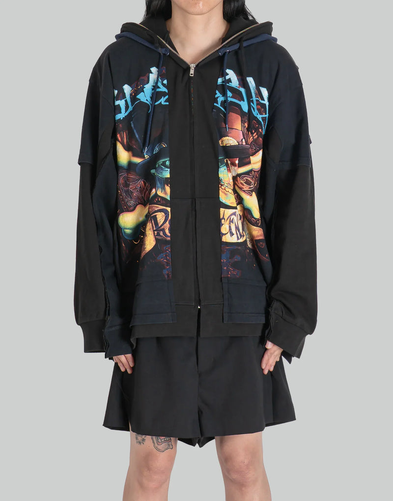 DISCOVERED - Band Tee Sweat Hoodie - 082plus