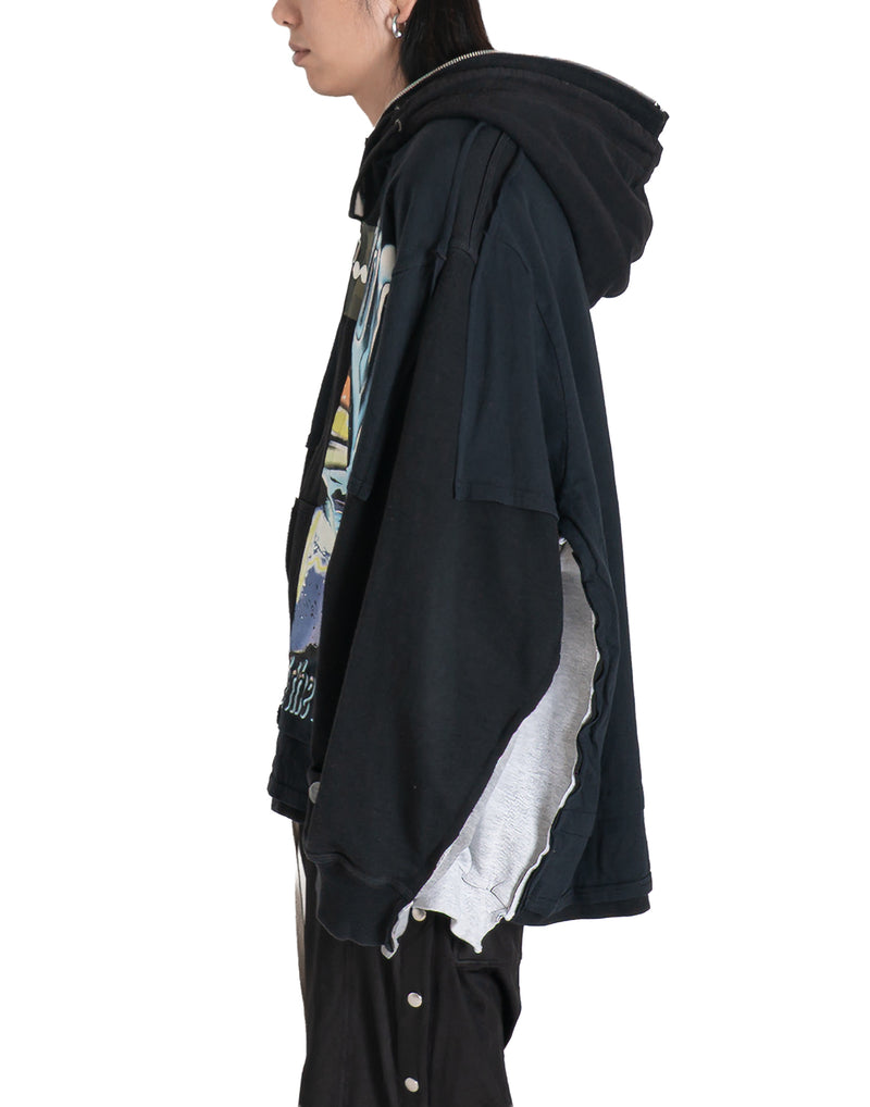 DISCOVERED - Band Tee Sweat Hoodie - 082plus