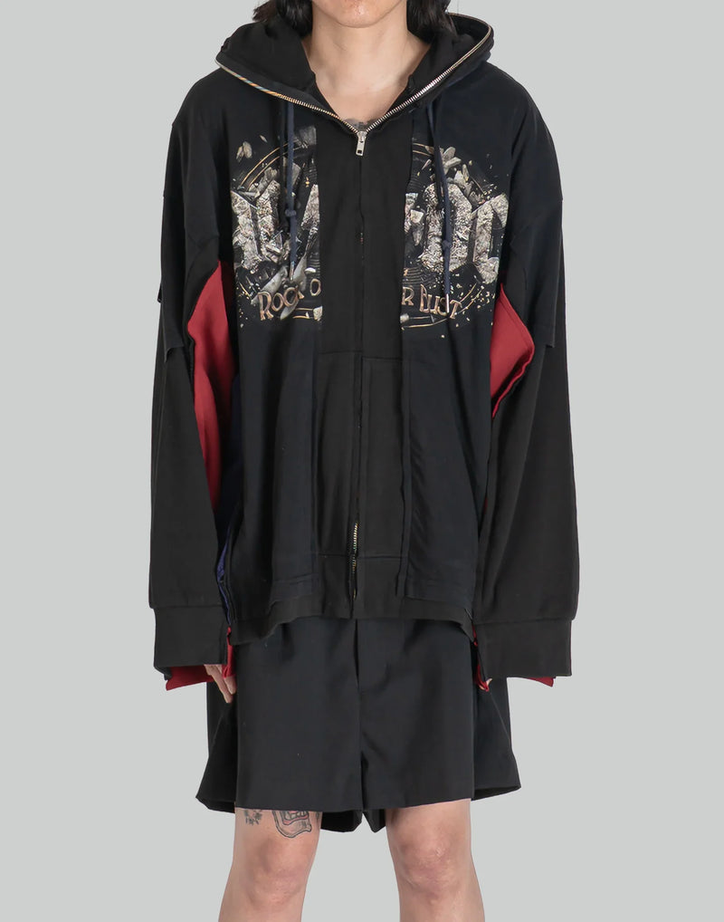 DISCOVERED - Band Tee Sweat Hoodie - 082plus