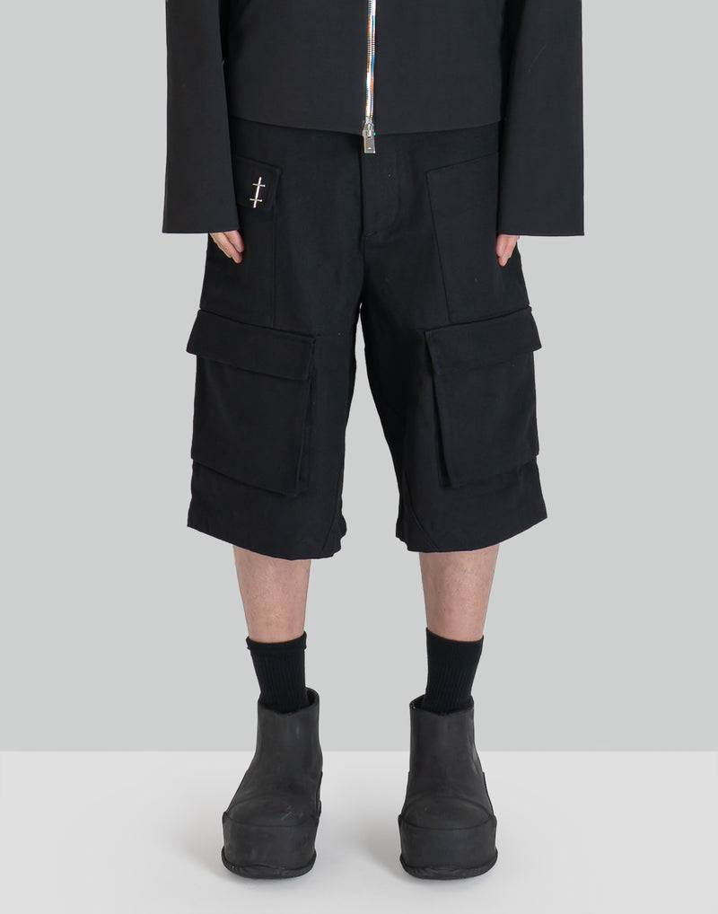 HELIOT EMIL - CELLULAE CARGO SHORTS - 082plus