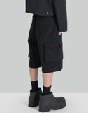 HELIOT EMIL - CELLULAE CARGO SHORTS - 082plus