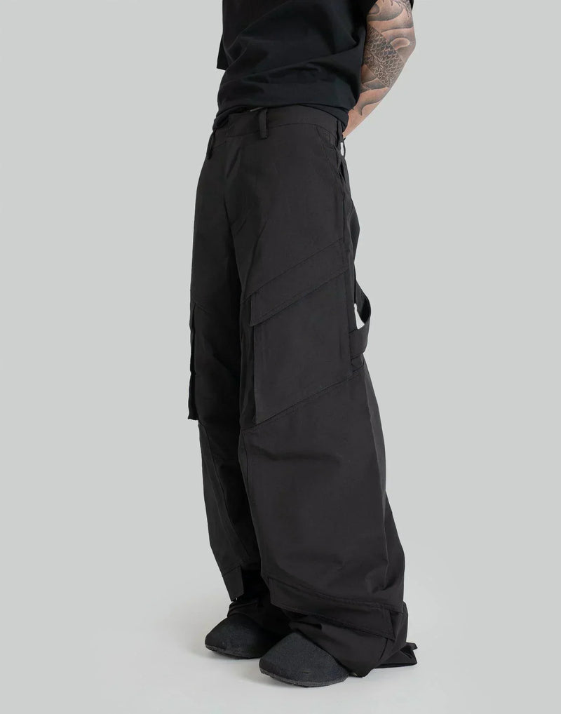 HELIOT EMIL - CELLULAE CARGO TROUSERS - 082plus