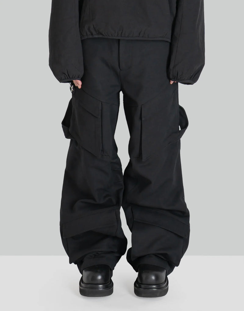 HELIOT EMIL - CELLULAE CARGO TROUSERS - 082plus