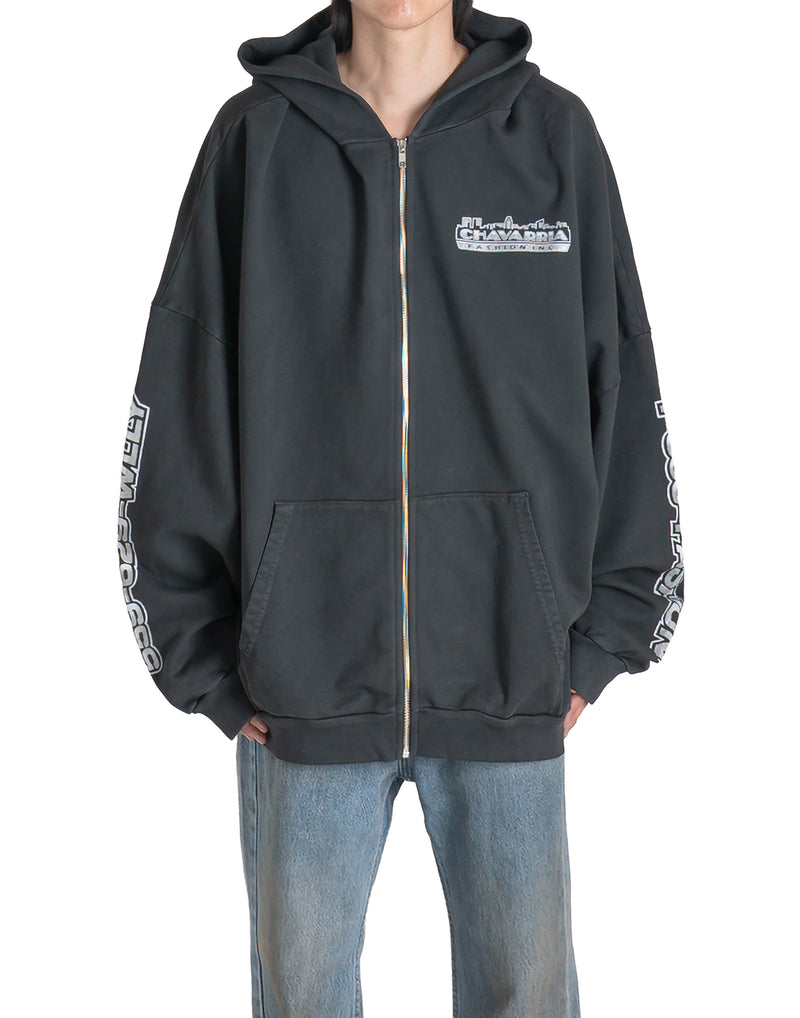 Willy Chavarria - CHAVARRIA LICENSED DESIGNS ZIP HOODIE - 082plus