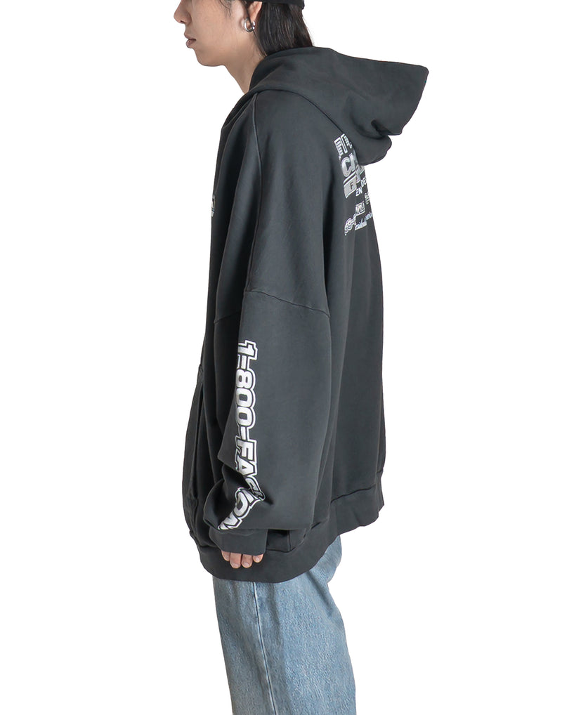 Willy Chavarria - CHAVARRIA LICENSED DESIGNS ZIP HOODIE - 082plus