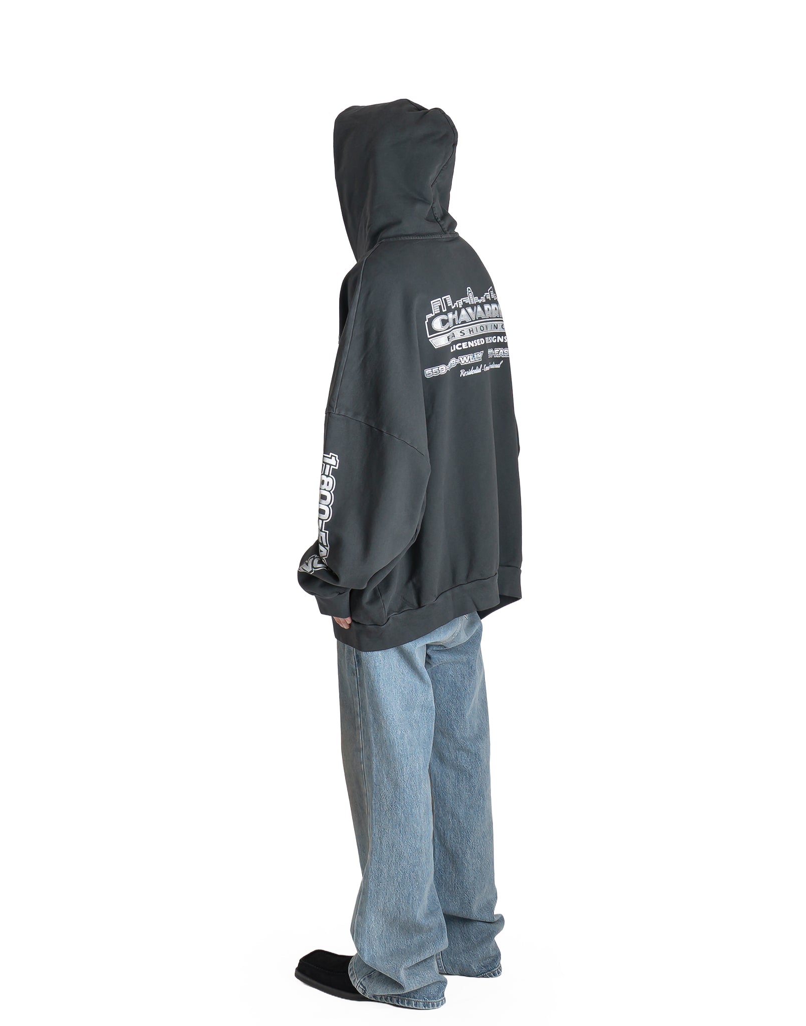 Willy Chavarria - CHAVARRIA LICENSED DESIGNS ZIP HOODIE - 082plus