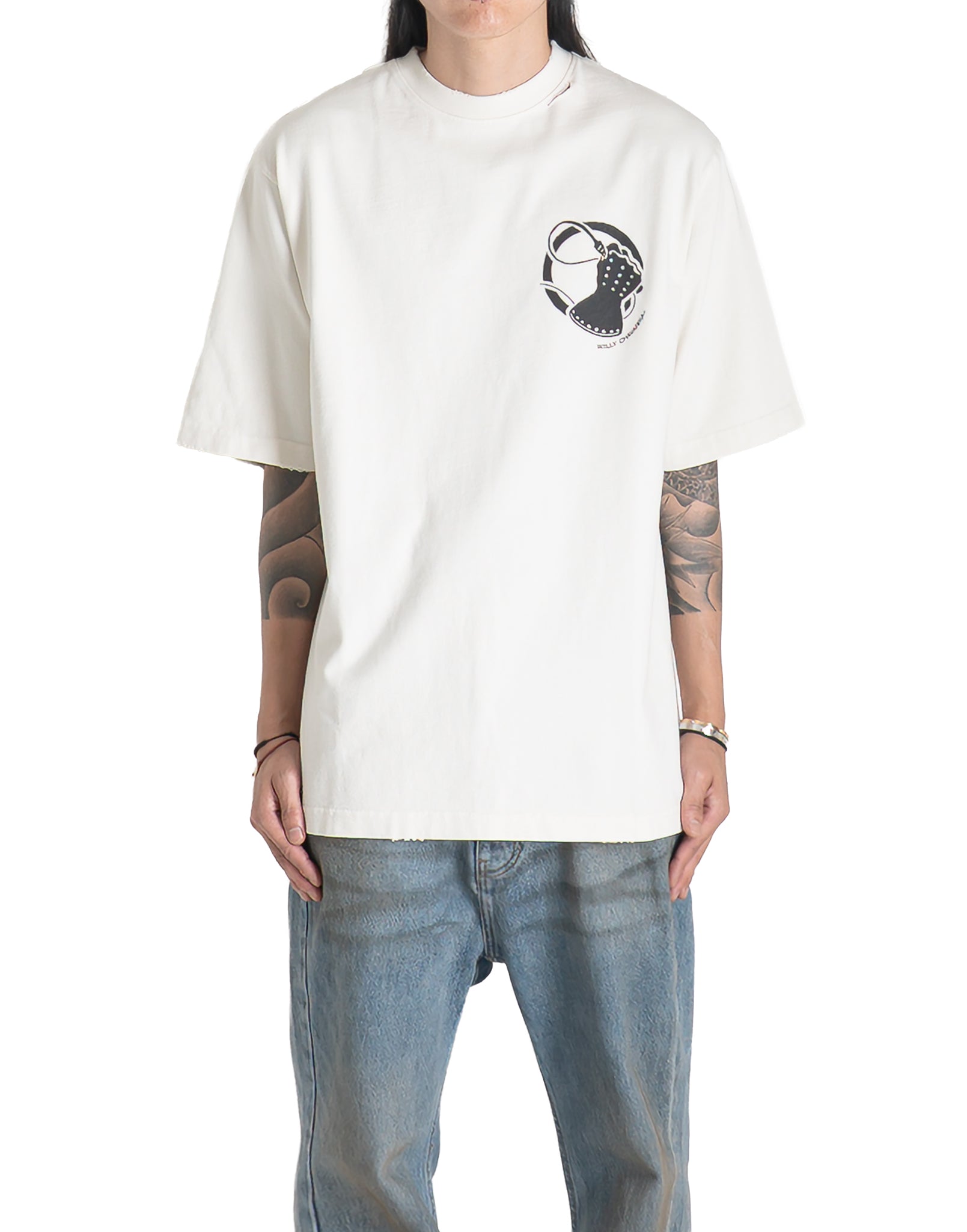 Willy Chavarria - CHAVARRIA LOWER EDUCATION STANDARD TEE - 082plus