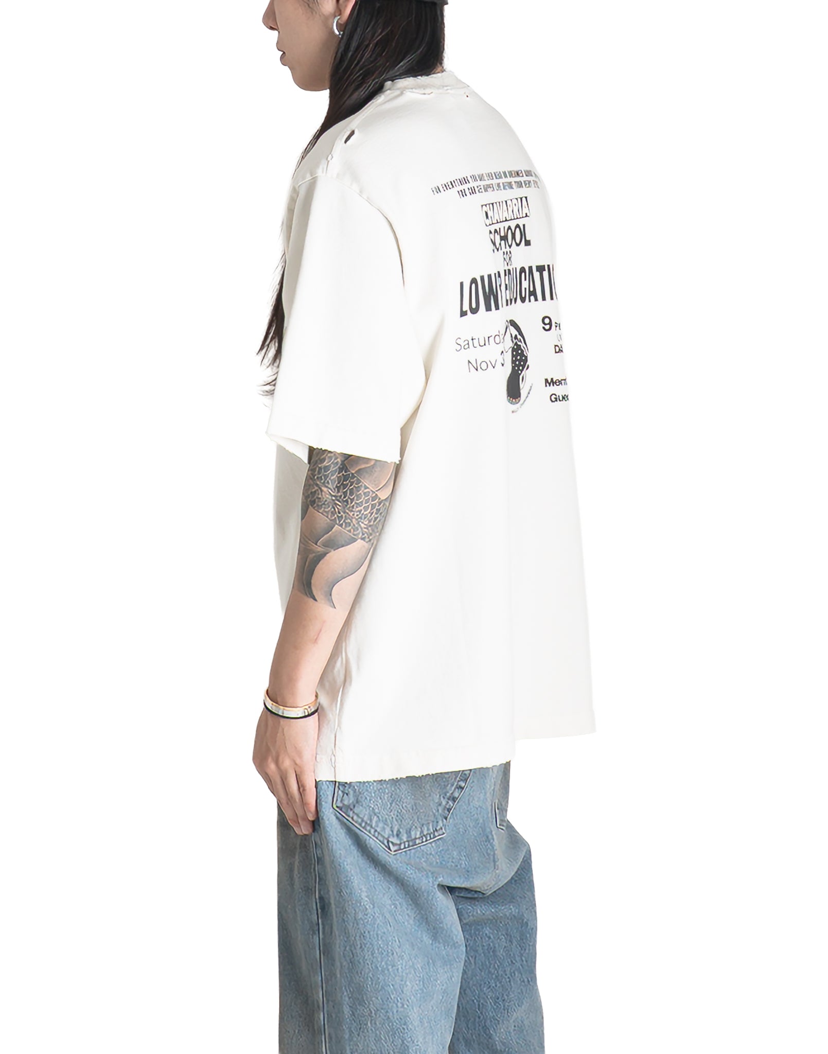 Willy Chavarria - CHAVARRIA LOWER EDUCATION STANDARD TEE - 082plus