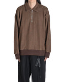 Song for the Mute - CLASSIC COLLAR ZIP PULLOVER - 082plus