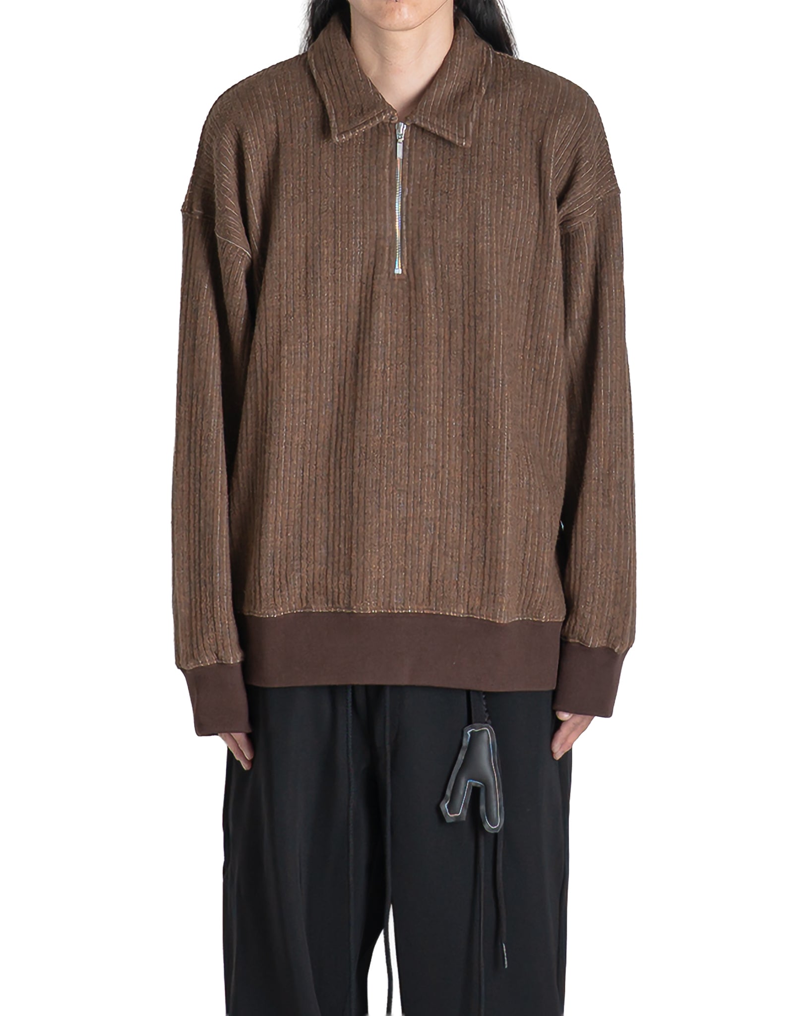 Song for the Mute - CLASSIC COLLAR ZIP PULLOVER - 082plus