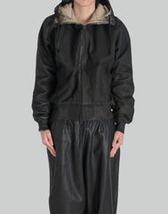 DINGYUN ZHANG COATED ZIP-UP HOODIE – 082plus