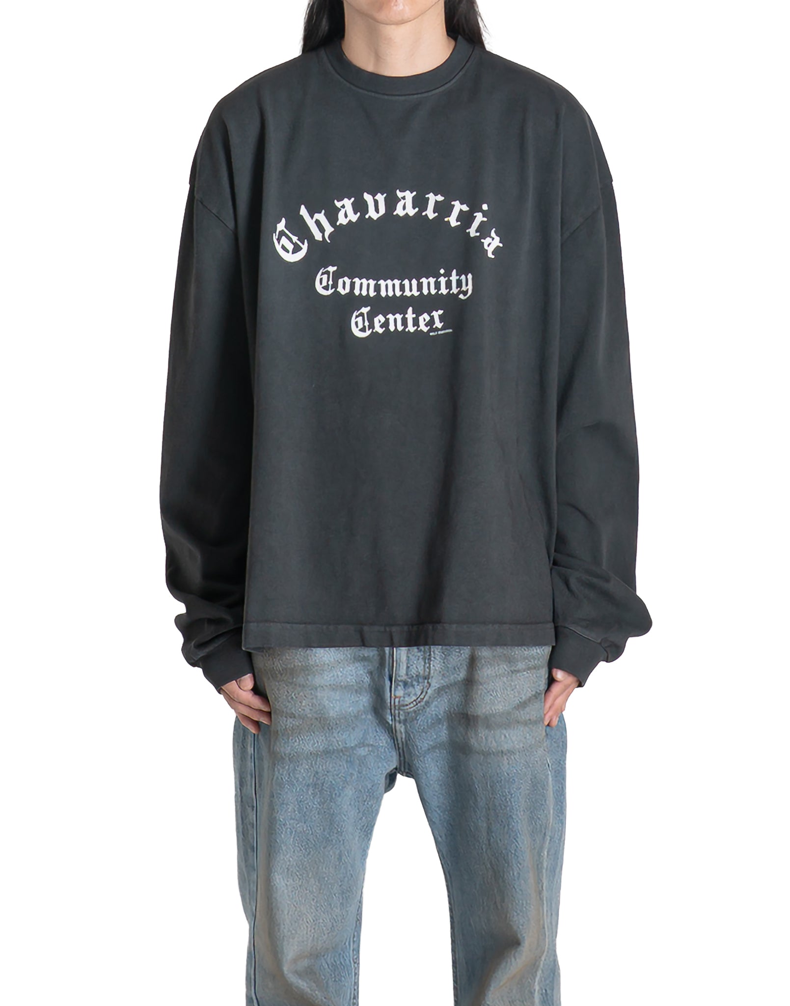 Willy Chavarria - COMMUNITY CENTER LS BUFFALO TEE - 082plus
