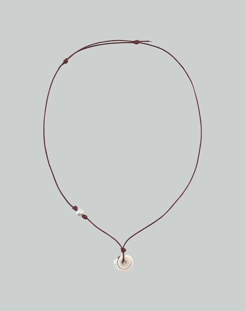 SANKUANZ - CONCH KNOTTED NECKLACE - 082plus