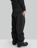 CORSET-TRIMMED CHINO PANTS - 082plus