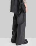 COTTON PLEATED PANTS