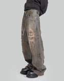 CRASH DENIM PANT