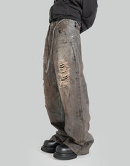 DISCOVERED CRASH DENIM PANT – 082plus