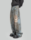 CRASH DENIM PANT