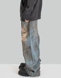 CRASH DENIM PANT