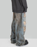 CRASH DENIM PANT